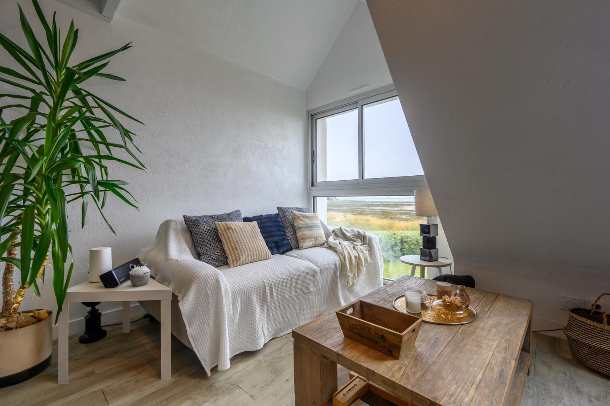 L'Appel Du Large - Duplex Vue Mer Penvins Сарзо Екстер'єр фото